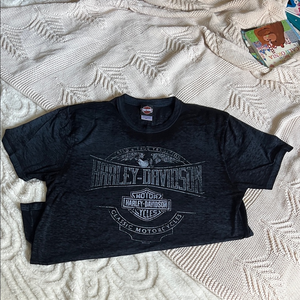 Harley-Davidson Kids Charcoal Tee